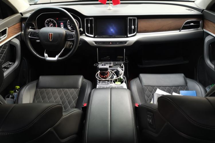 Used Hongqi HS7 2019 3.0T Automatic All-Wheel Drive Smart Connect Flagship Edition Center Console