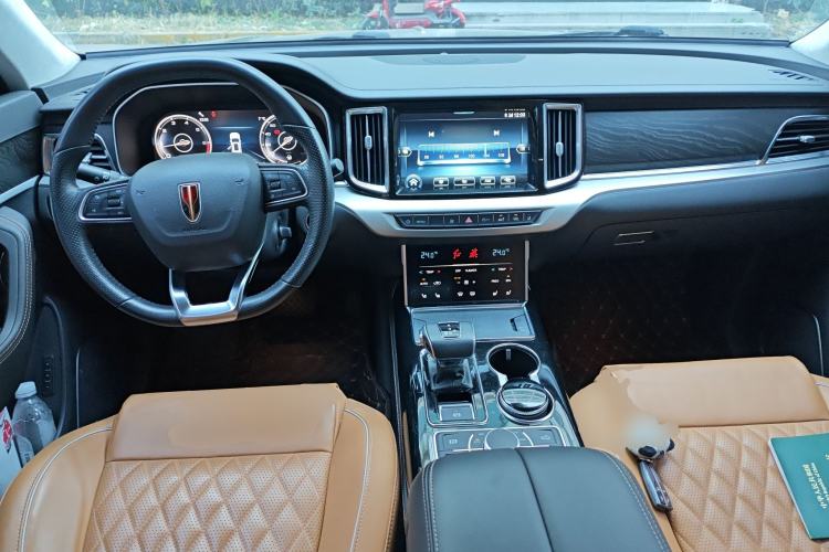 Used Hongqi HS7 2019 3.0T Automatic All-Wheel Drive Smart Connect Flagship Edition Center Console