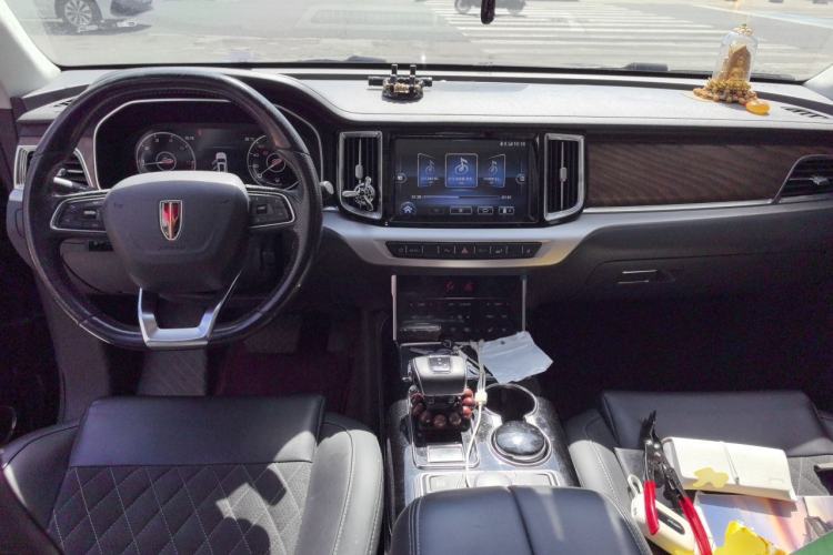 Used Hongqi HS7 2019 3.0T Automatic All-Wheel Drive Smart Connect Flagship Edition Center Console