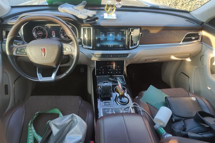 Used Hongqi HS7 2019 3.0T Automatic All-Wheel Drive Smart Connect Flagship Edition Center Console