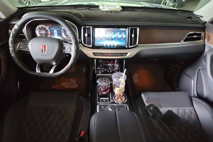 Used Hongqi HS7 2019 3.0T Automatic All-Wheel Drive Smart Connect Flagship Edition Center Console