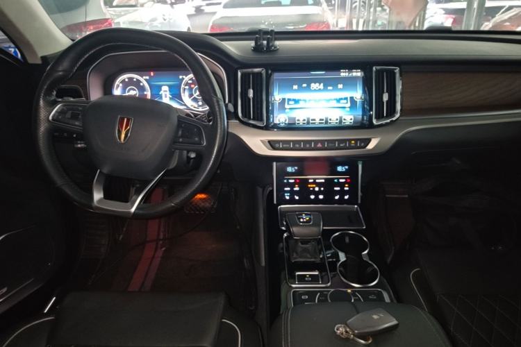 Used Hongqi HS7 2019 3.0T Automatic All-Wheel Drive Smart Connect Flagship Edition Center Console