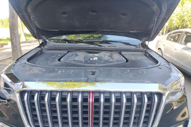 Used Hongqi HS7 2019 3.0T Automatic All-Wheel Drive Flagship Edition Engine Bay