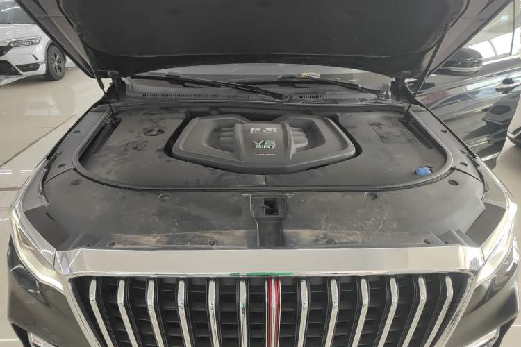 Used Hongqi HS7 2019 3.0T Automatic All-Wheel Drive Smart Connect Flagship Edition Engine Bay