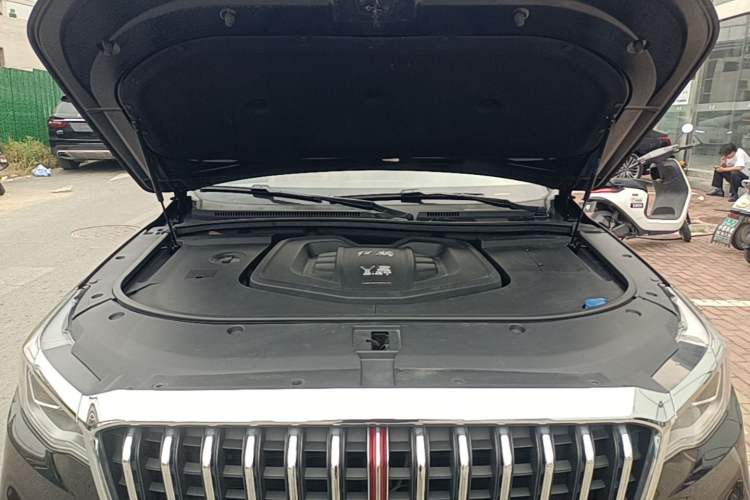 Used Hongqi HS7 2019 3.0T Automatic All-Wheel Drive Smart Connect Flagship Edition Engine Bay