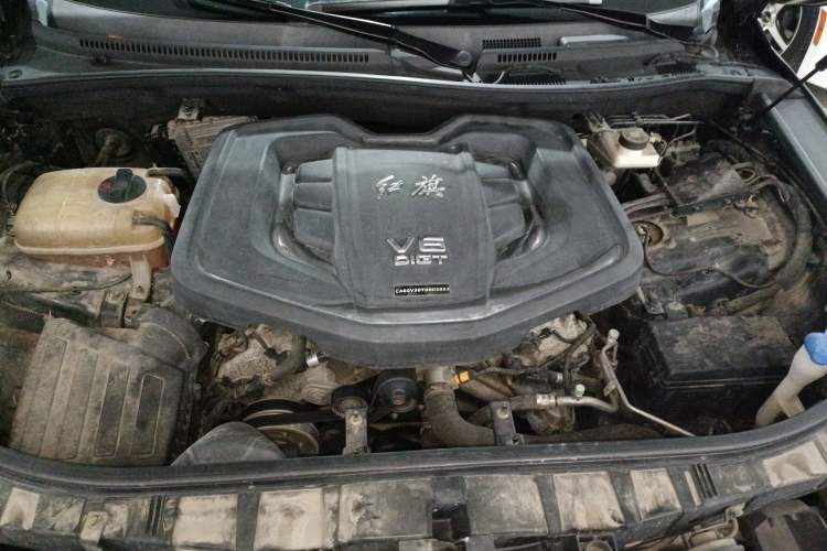 Used Hongqi HS7 2019 3.0T Automatic All-Wheel Drive Smart Connect Flagship Edition Engine Bay