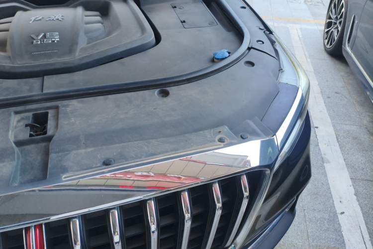 Used Hongqi HS7 2019 3.0T Automatic All-Wheel Drive Smart Connect Flagship Edition Engine Bay Left