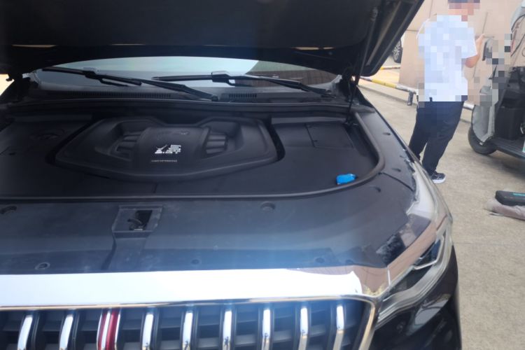 Used Hongqi HS7 2019 3.0T Automatic All-Wheel Drive Smart Connect Flagship Edition Engine Bay Left