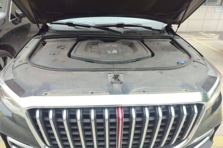 Used Hongqi HS7 2019 3.0T Automatic All-Wheel Drive Smart Connect Flagship Edition Engine Bay