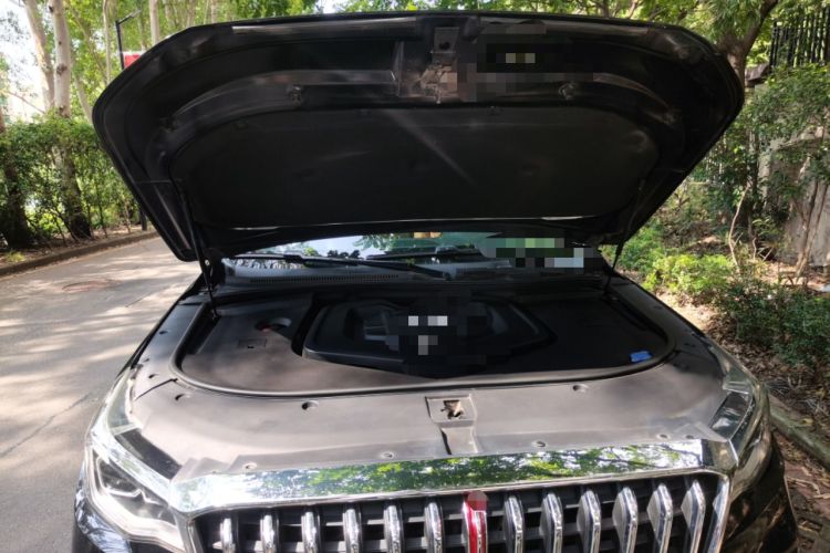 Used Hongqi HS7 2019 3.0T Automatic All-Wheel Drive Smart Connect Flagship Edition Engine Bay