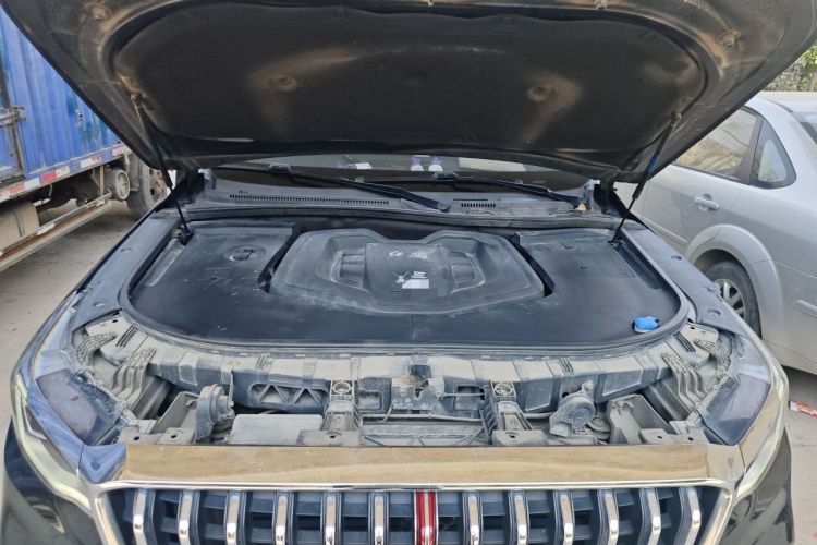 Used Hongqi HS7 2019 3.0T Automatic All-Wheel Drive Smart Connect Flagship Edition Engine Bay