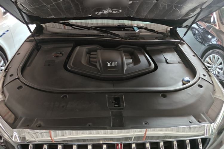 Used Hongqi HS7 2019 3.0T Automatic All-Wheel Drive Smart Connect Flagship Edition Engine Bay