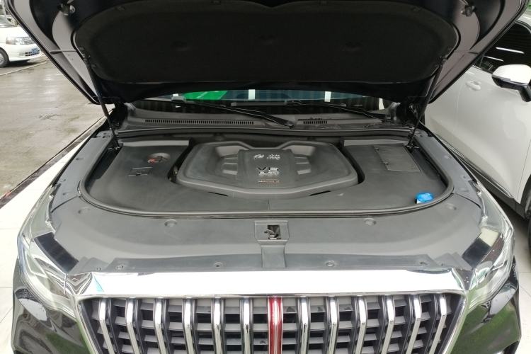 Used Hongqi HS7 2019 3.0T Automatic All-Wheel Drive Smart Connect Flagship Edition Engine Bay