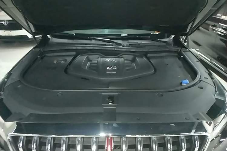 Used Hongqi HS7 2019 3.0T Automatic All-Wheel Drive Smart Connect Flagship Edition Engine Bay