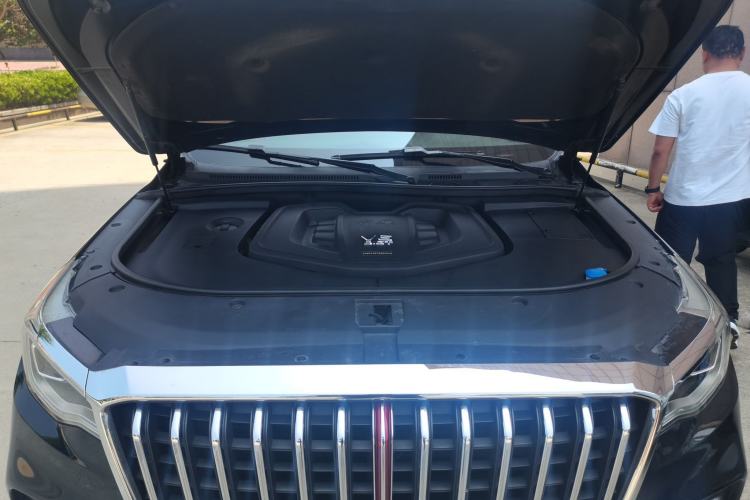 Used Hongqi HS7 2019 3.0T Automatic All-Wheel Drive Smart Connect Flagship Edition Engine Bay