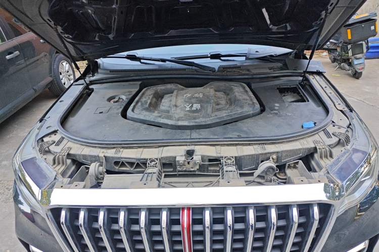 Used Hongqi HS7 2019 3.0T Automatic All-Wheel Drive Smart Connect Flagship Edition Engine Bay
