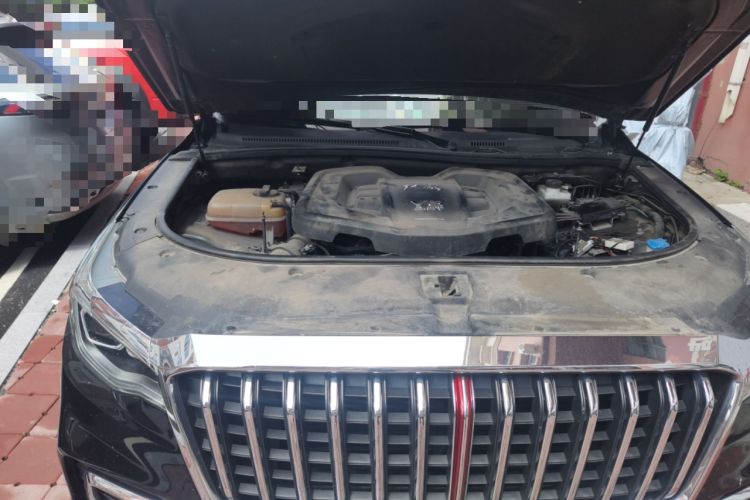 Used Hongqi HS7 2019 3.0T Automatic All-Wheel Drive Flagship Edition Engine Bay Right