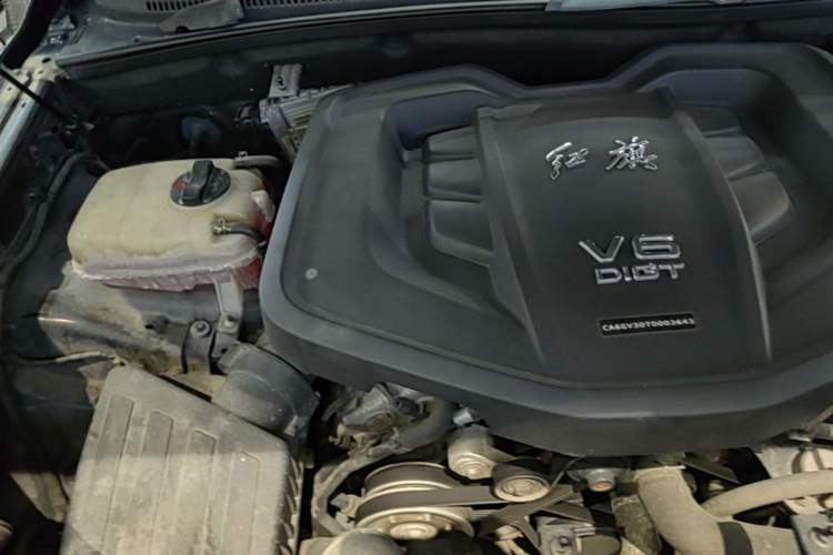 Used Hongqi HS7 2019 3.0T Automatic All-Wheel Drive Smart Connect Flagship Edition Engine Bay Right