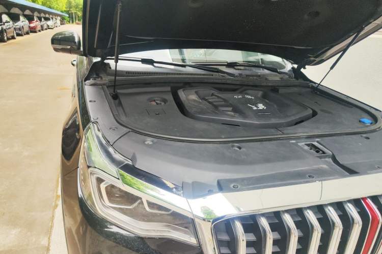 Used Hongqi HS7 2019 3.0T Automatic All-Wheel Drive Smart Connect Flagship Edition Engine Bay Right