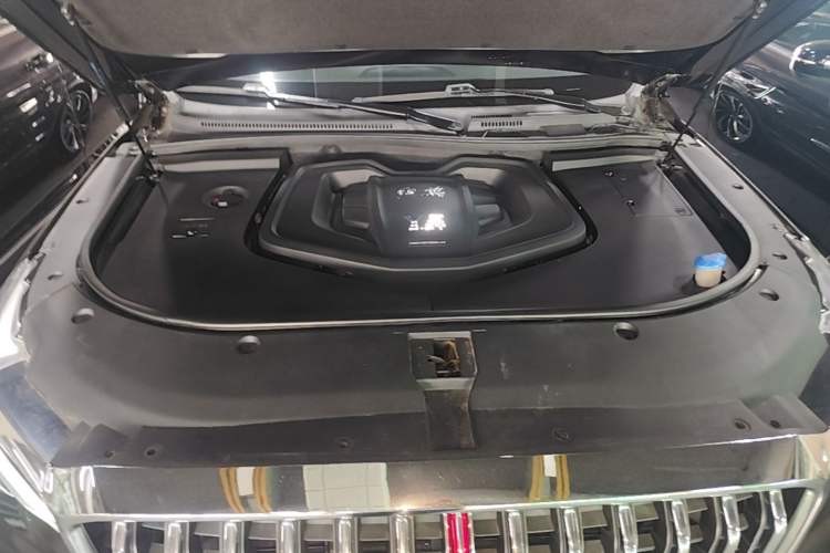 Used Hongqi HS7 2019 3.0T Automatic All-Wheel Drive Smart Connect Flagship Edition Engine Bay