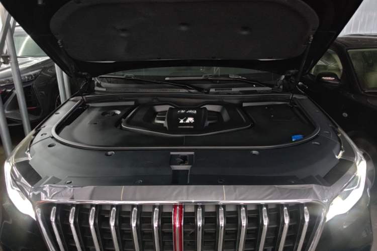 Used Hongqi HS7 2019 3.0T Automatic All-Wheel Drive Smart Connect Flagship Edition Engine Bay