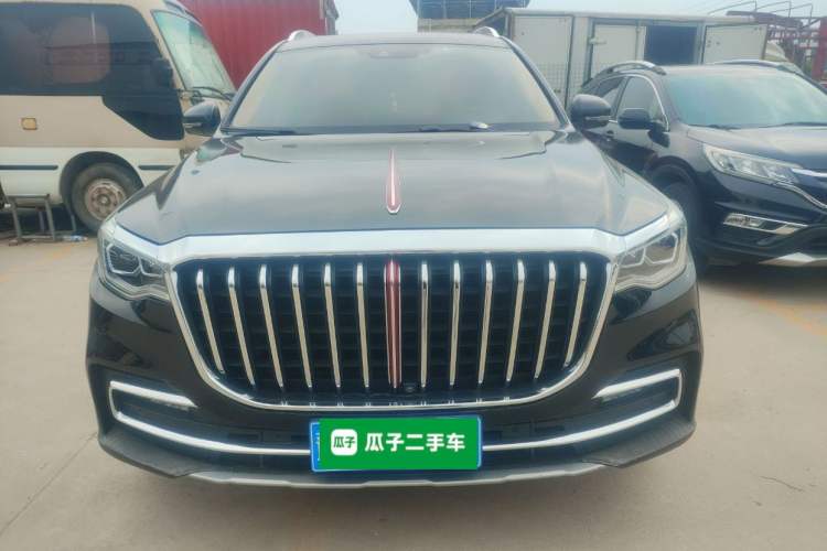 Used Hongqi HS7 2019 3.0T Automatic All-Wheel Drive Smart Connect Flagship Edition Front