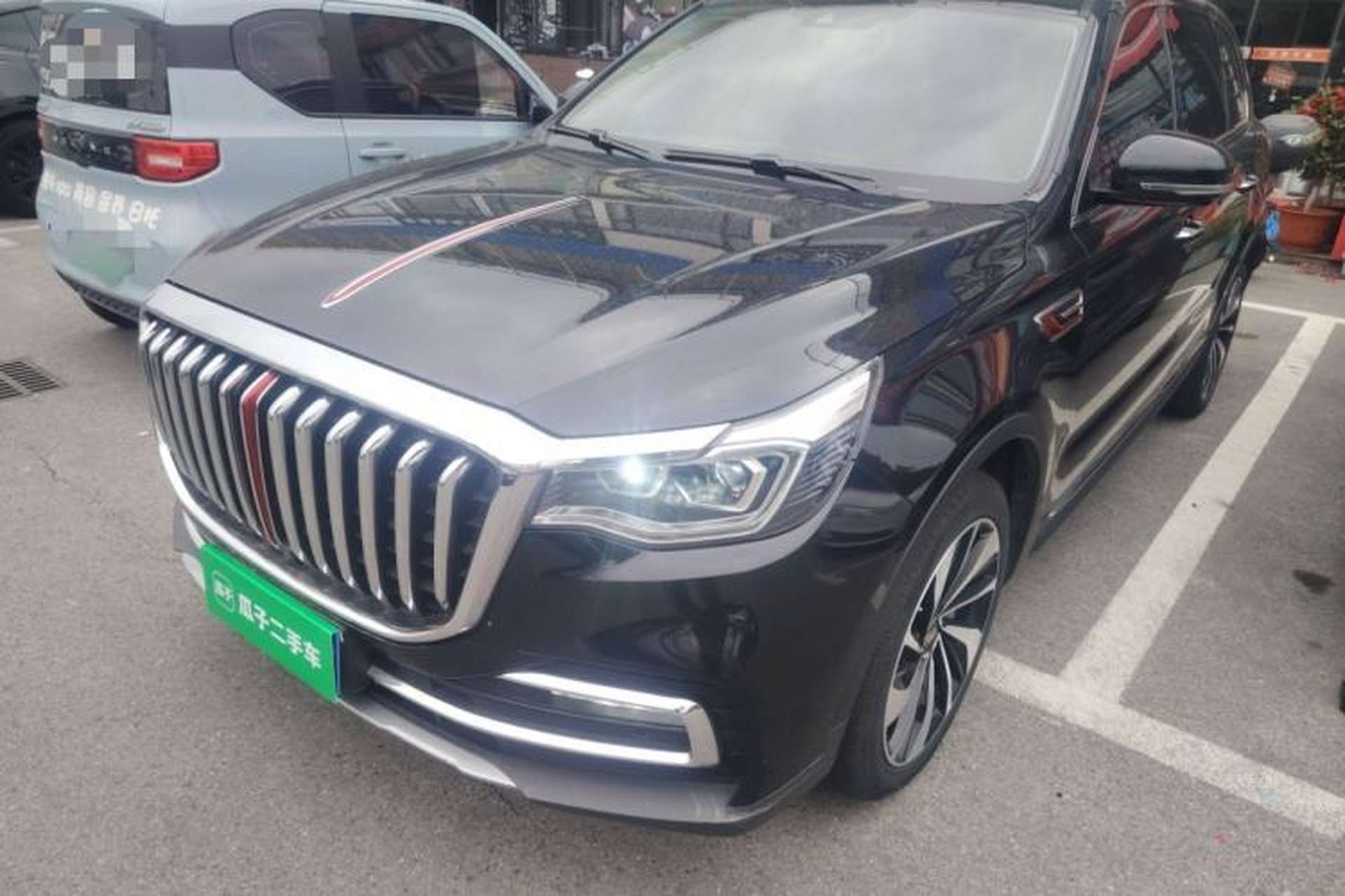 Used Hongqi HS7 2019 3.0T Automatic All-Wheel Drive Smart Connect Flagship Edition Front Left 45 Deg