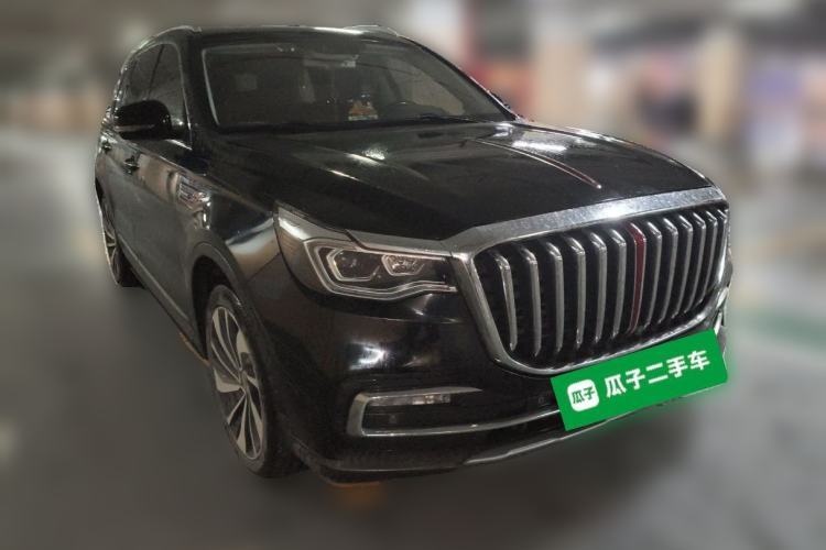 Used Hongqi HS7 2019 3.0T Automatic All-Wheel Drive Smart Connect Flagship Edition Front Right 45 Deg
