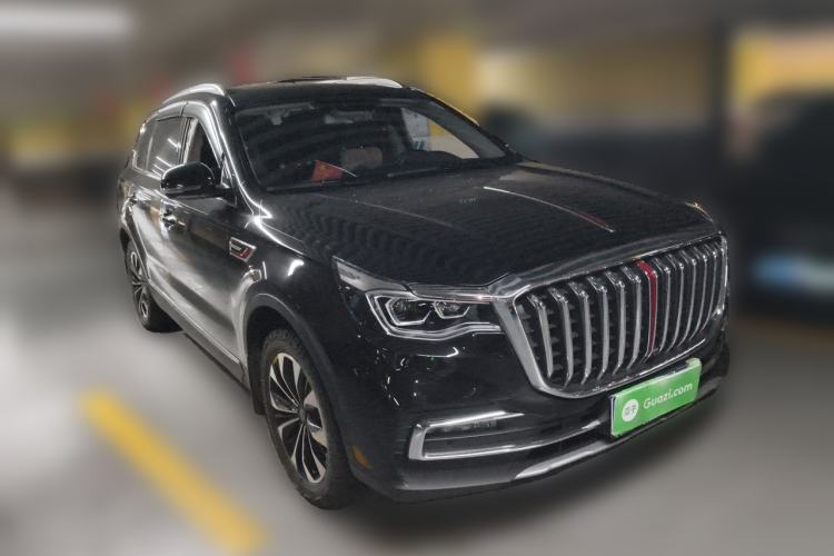 Used Hongqi HS7 2019 3.0T Automatic All-Wheel Drive Smart Connect Flagship Edition Front Right 45 Deg