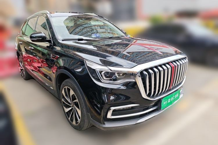 Used Hongqi HS7 2019 3.0T Automatic All-Wheel Drive Smart Connect Flagship Edition Front Right 45 Deg