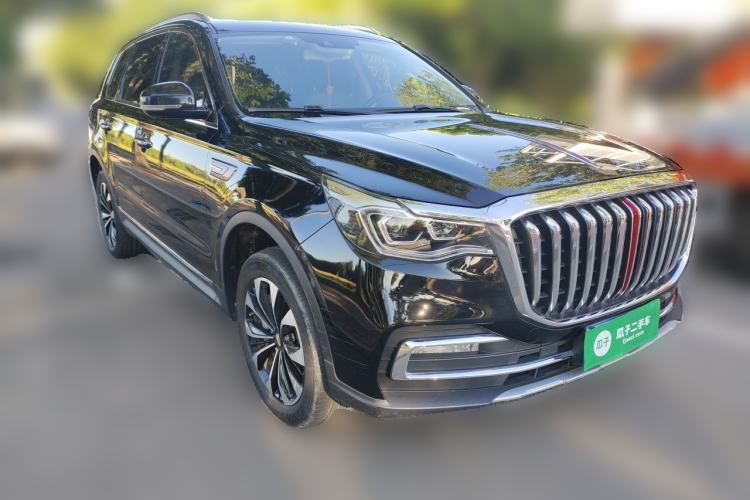Used Hongqi HS7 2019 3.0T Automatic All-Wheel Drive Flagship Edition Front Right 45 Deg