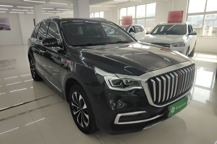 Used Hongqi HS7 2019 3.0T Automatic All-Wheel Drive Smart Connect Flagship Edition Front Right 45 Deg