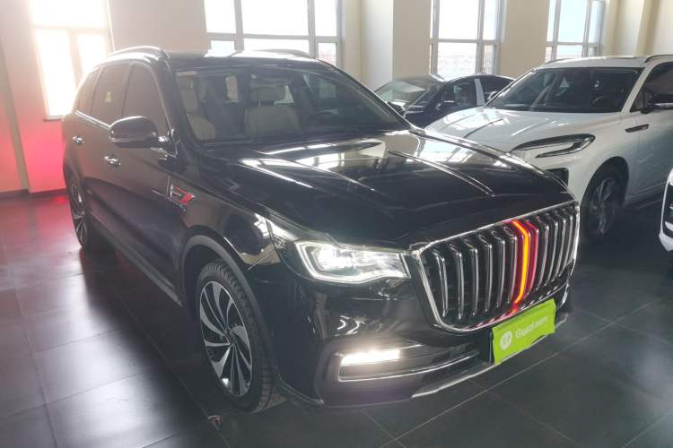 Used Hongqi HS7 2019 3.0T Automatic All-Wheel Drive Smart Connect Flagship Edition Front Right 45 Deg