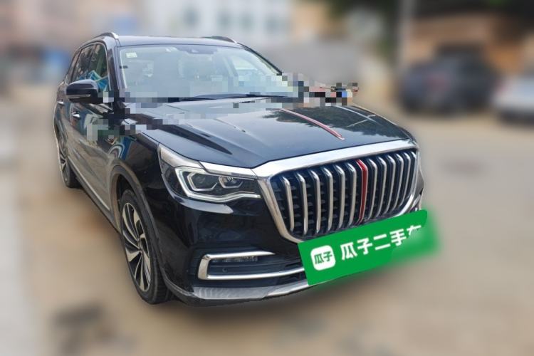 Used Hongqi HS7 2019 3.0T Automatic All-Wheel Drive Smart Connect Flagship Edition Front Right 45 Deg