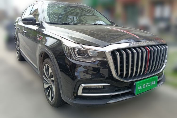 Used Hongqi HS7 2019 3.0T Automatic All-Wheel Drive Smart Connect Flagship Edition Front Right 45 Deg