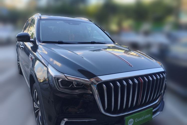 Used Hongqi HS7 2019 3.0T Automatic All-Wheel Drive Smart Connect Flagship Edition Front Right 45 Deg