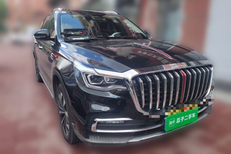 Used Hongqi HS7 2019 3.0T Automatic All-Wheel Drive Flagship Edition Front Right 45 Deg