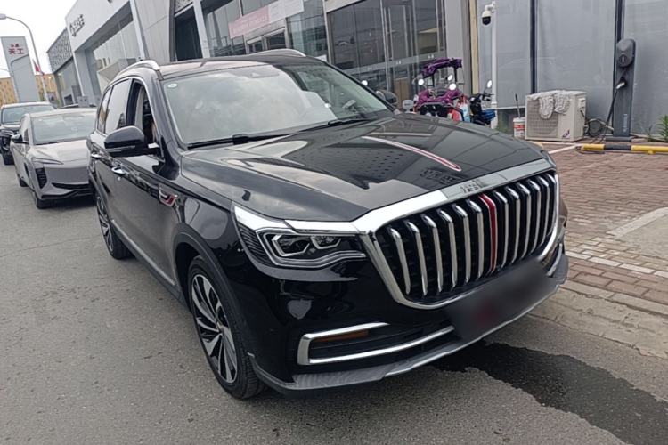 Used Hongqi HS7 2019 3.0T Automatic All-Wheel Drive Smart Connect Flagship Edition Front Right 45 Deg