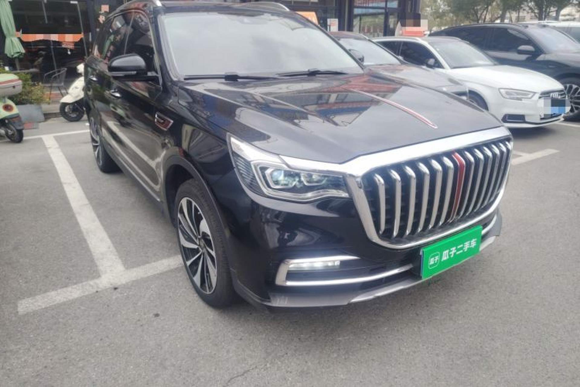 Used Hongqi HS7 2019 3.0T Automatic All-Wheel Drive Smart Connect Flagship Edition Front Right 45 Deg
