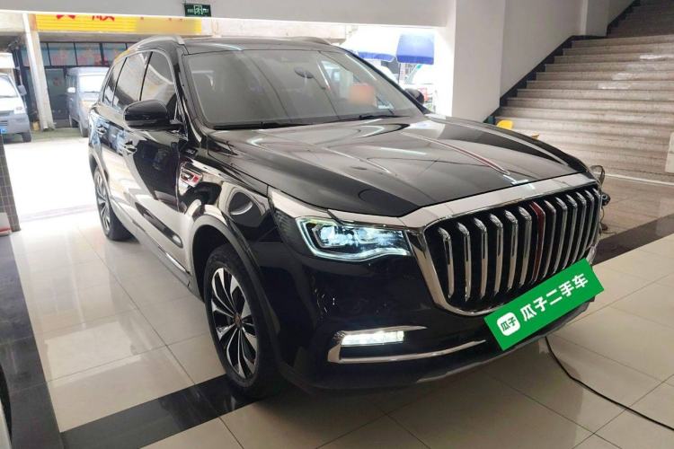 Used Hongqi HS7 2019 3.0T Automatic All-Wheel Drive Smart Connect Flagship Edition Front Right 45 Deg