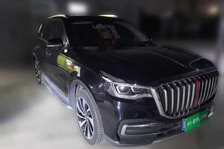 Used Hongqi HS7 2019 3.0T Automatic All-Wheel Drive Smart Connect Flagship Edition Front Right 45 Deg