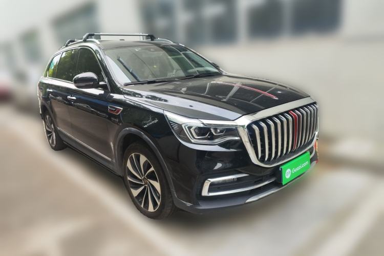 Used Hongqi HS7 2019 3.0T Automatic All-Wheel Drive Smart Connect Flagship Edition Front Right 45 Deg