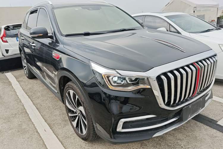 Used Hongqi HS7 2019 3.0T Automatic All-Wheel Drive Smart Connect Flagship Edition Front Right 45 Deg