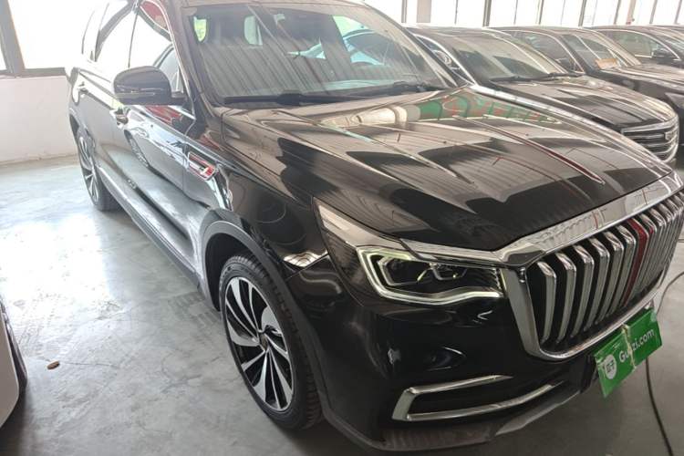 Used Hongqi HS7 2019 3.0T Automatic All-Wheel Drive Smart Connect Flagship Edition Front Right 45 Deg