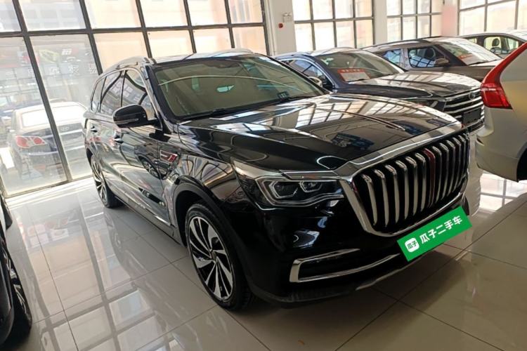 Used Hongqi HS7 2019 3.0T Automatic All-Wheel Drive Smart Connect Flagship Edition Front Right 45 Deg