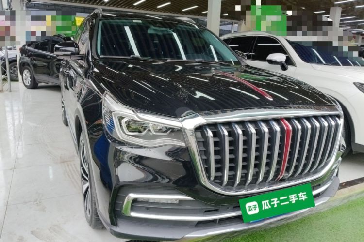 Used Hongqi HS7 2019 3.0T Automatic All-Wheel Drive Smart Connect Flagship Edition Front Right 45 Deg