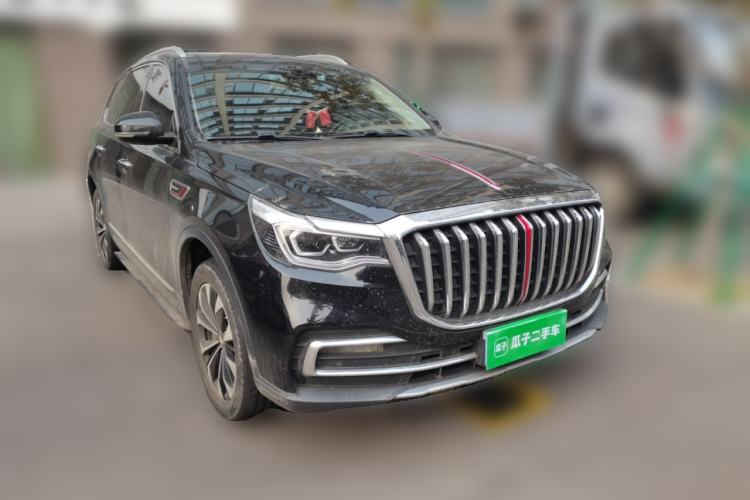 Used Hongqi HS7 2019 3.0T Automatic All-Wheel Drive Smart Connect Flagship Edition Front Right 45 Deg