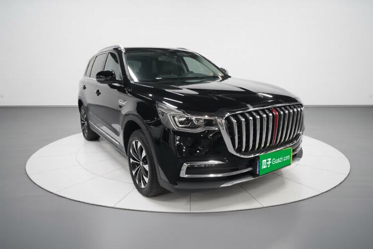 Used Hongqi HS7 2019 3.0T Automatic All-Wheel Drive Smart Connect Flagship Edition Front Right 45 Deg