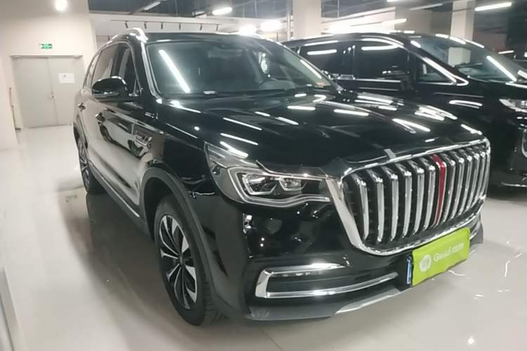 Used Hongqi HS7 2019 3.0T Automatic All-Wheel Drive Smart Connect Flagship Edition Front Right 45 Deg