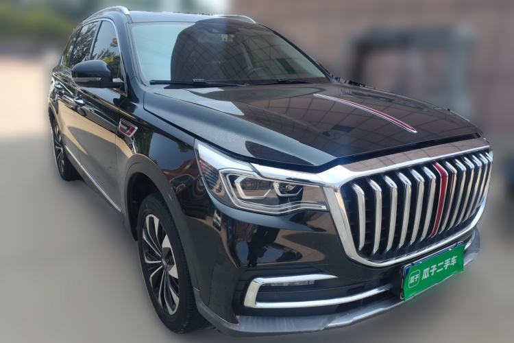 Used Hongqi HS7 2019 3.0T Automatic All-Wheel Drive Smart Connect Flagship Edition Front Right 45 Deg